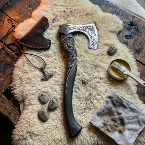 The Honor Axe - Decoration ( NOT SHARPENED )